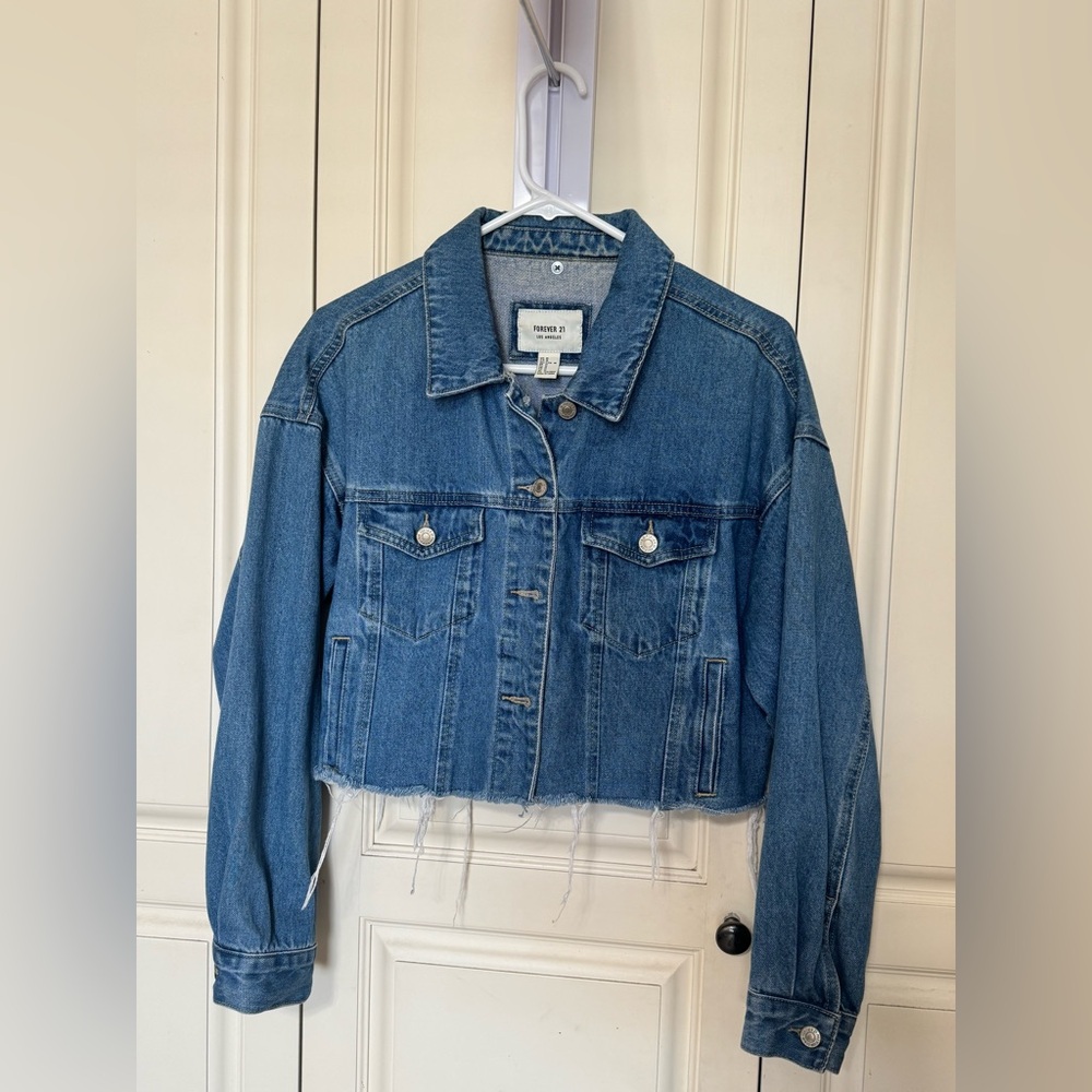 Forever 21 Blue Denim Jacket